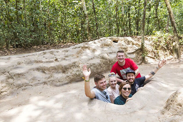 explore Cu Chi Tunnels in Vietnam tour package