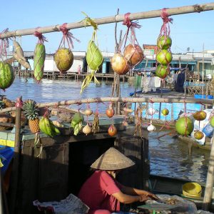Cai Be Floating Market, Vietnam 17 day itinerary