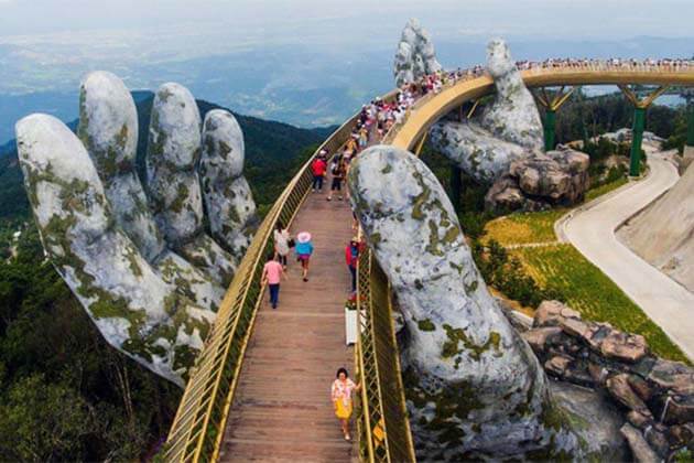 Golden Bridge in Da Nang, Vietnam Local Tours