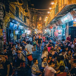 Hanoi Old Quarter, Vietnam 17 day tour