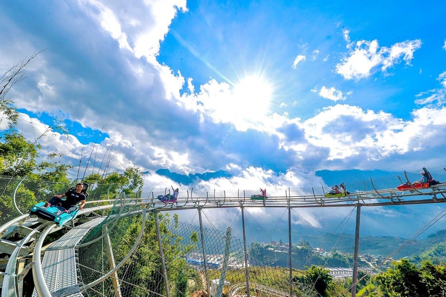 join Alpine Coaster in vietnam 12 days trip
