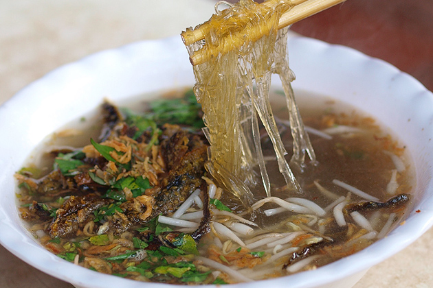 Mien Luon Noodle Soup with Eels, Vietnam local Tours