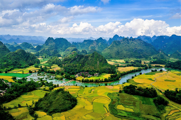 non nuoc cao bang geopark vietnam tour