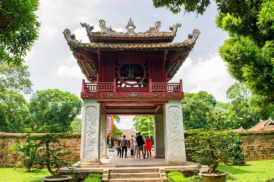 Temple of Literature in Hanoi