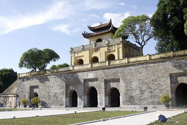 The main gate of the Imperial Citadel of Thang Long