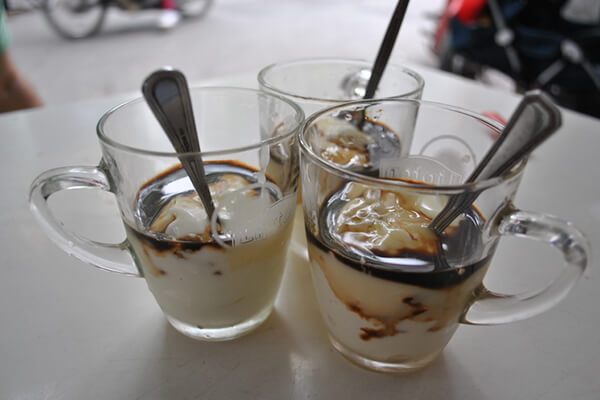 Vietnamese coffee with yorgurt, Vietnam tours